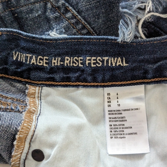 🌲American Eagle Outfitters Short Size 6 - Picture 6 of 8